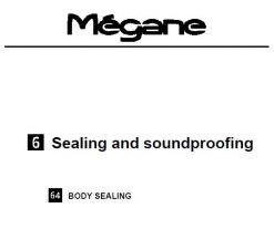 313 - 6 Sealing and soundproofing