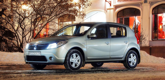 � ������ ��� ������ 100-�������� Renault Sandero
