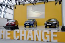 Renault показал новое поколение Логан и Сандеро в Украине